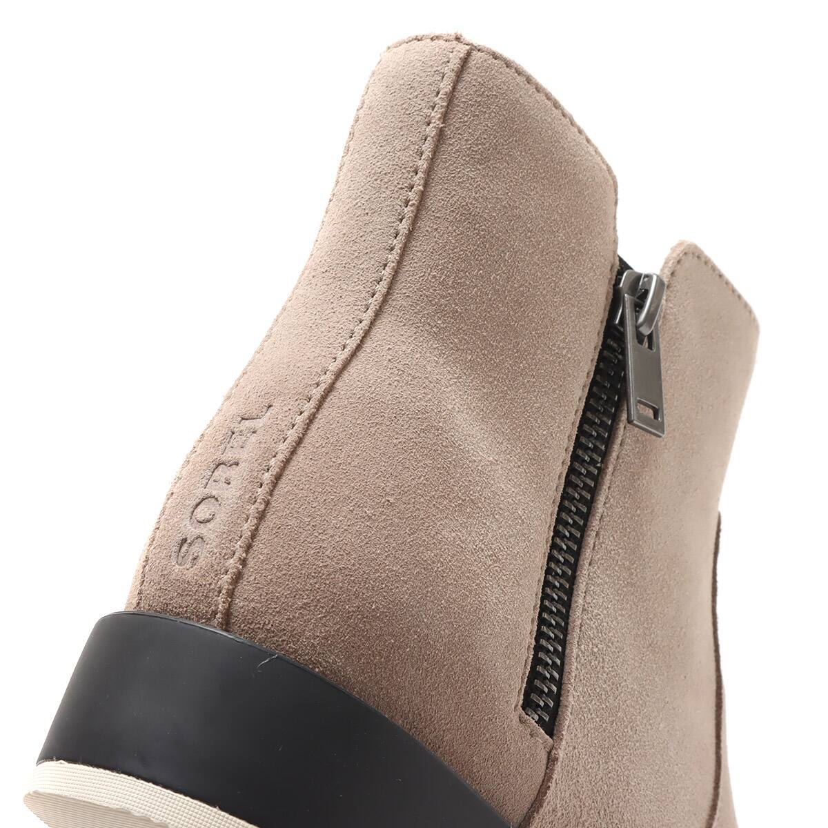 SOREL EMELIE II ZIP Omega Taupe, Black 21FW-Iの画像