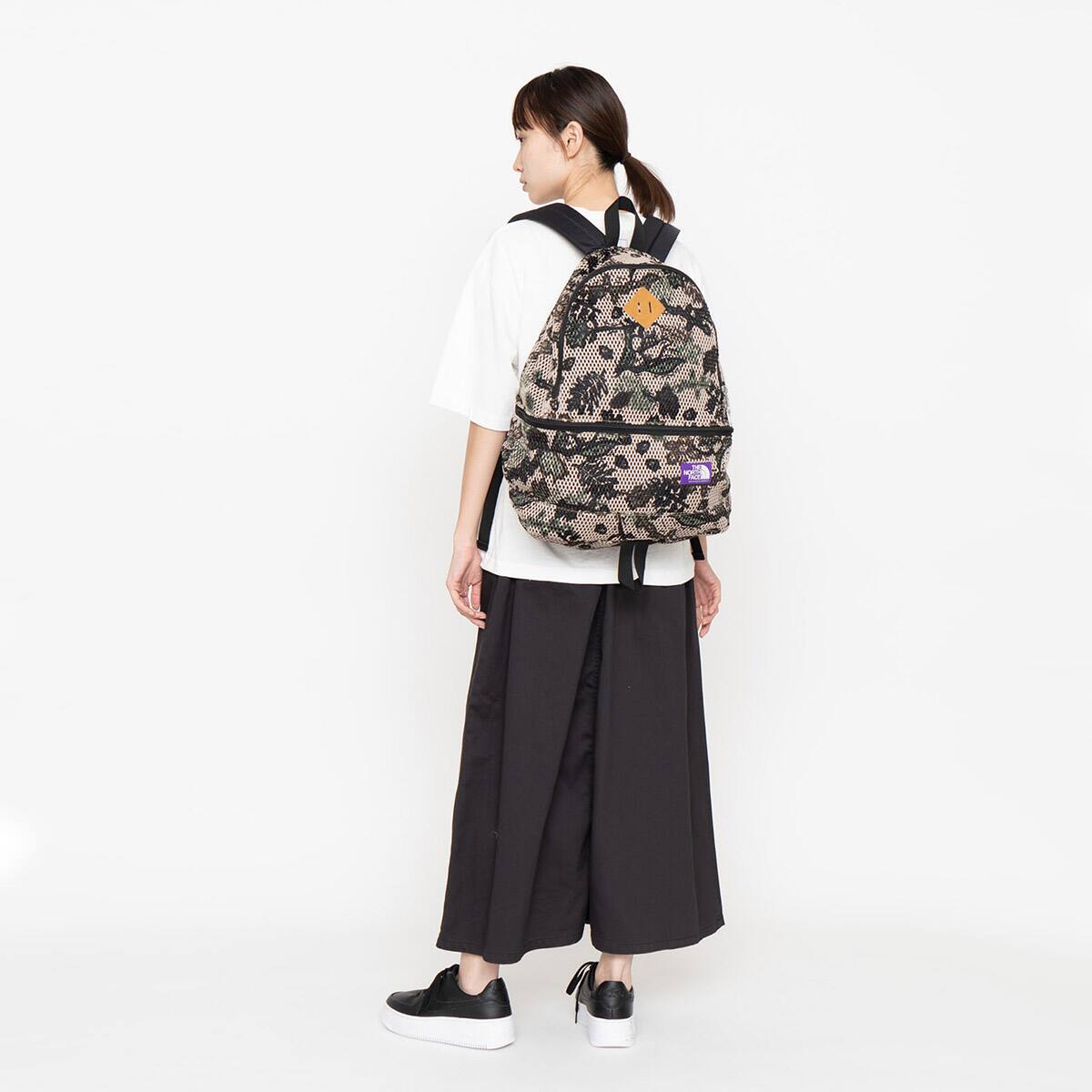 PC/タブレット デスクトップ型PC THE NORTH FACE PURPLE LABEL Botanical Print Mesh Day Pack BEIGE 22SS-I