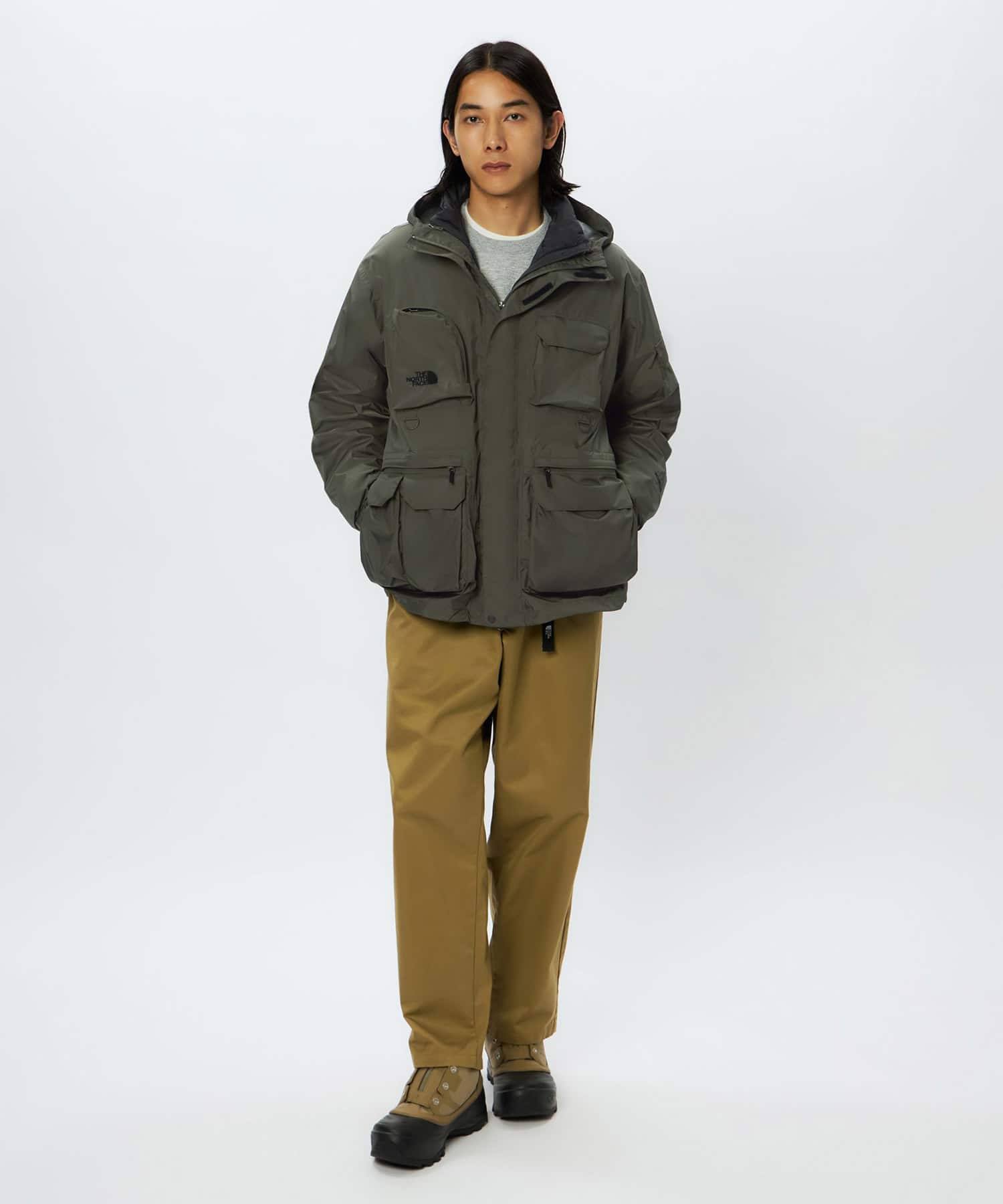 THE NORTH FACE WUROS Field Utility Triclimate Jacket ニュートープの画像