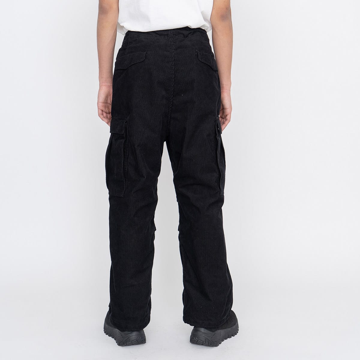 THE NORTH FACE PURPLE LABEL Corduroy Cargo Pants Black 21FW-I