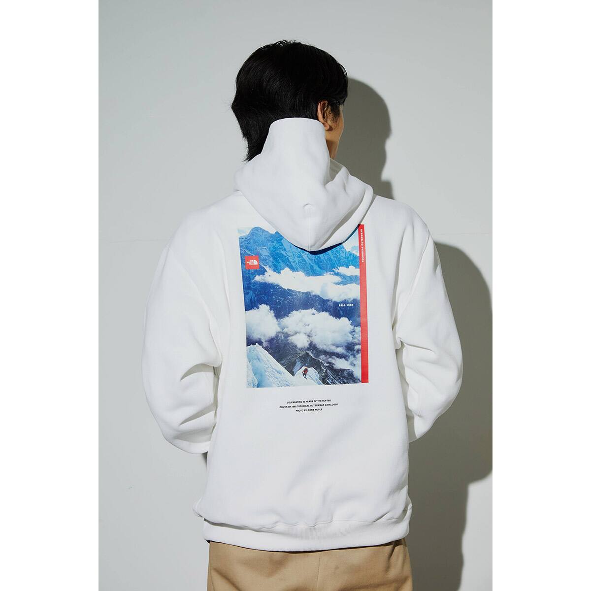 THE NORTH FACE 30 NUPTSE SWEAT HOODIE ホワイト 22FW-I