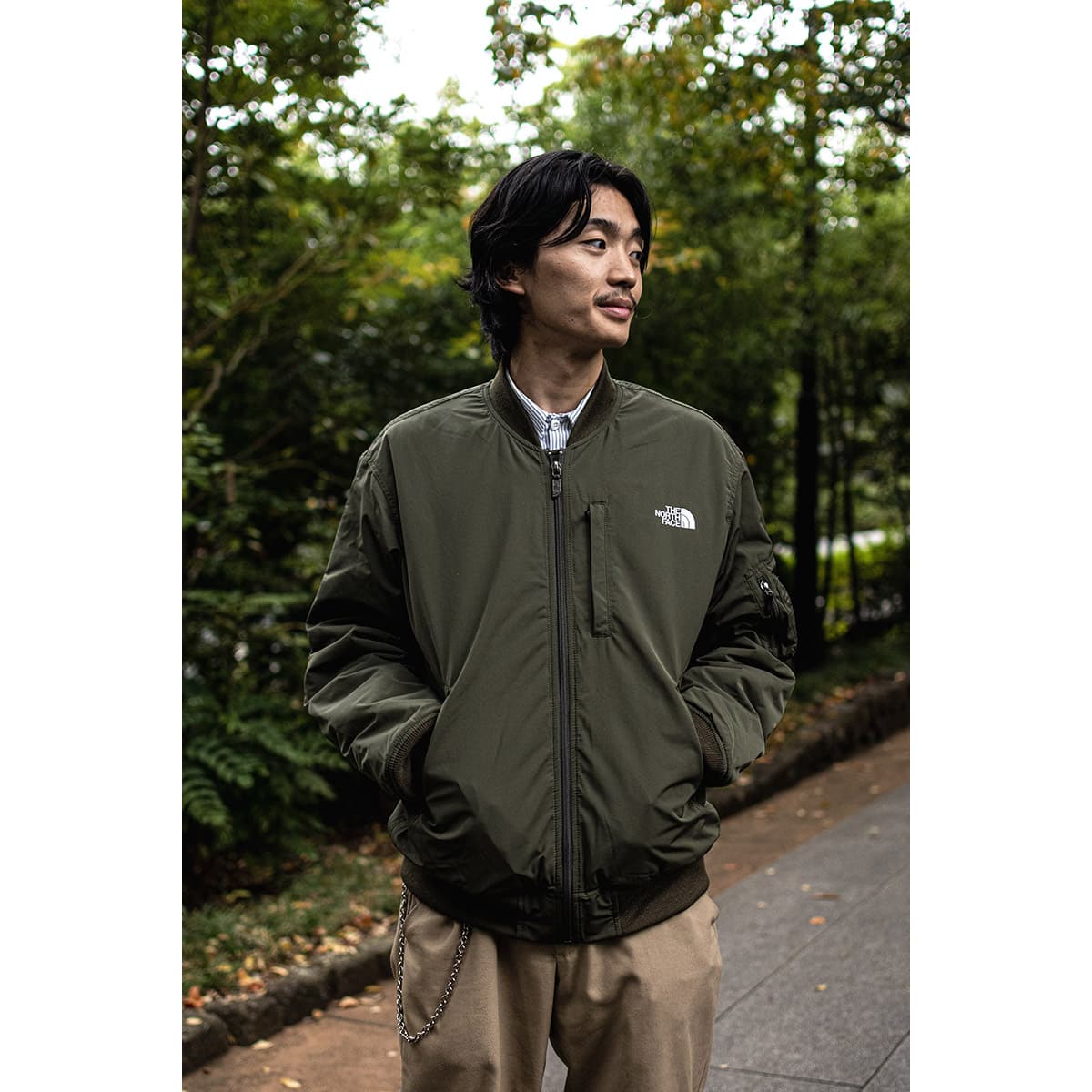 THE NORTH FACE インサレーション ボンバージャケット ニュートープ