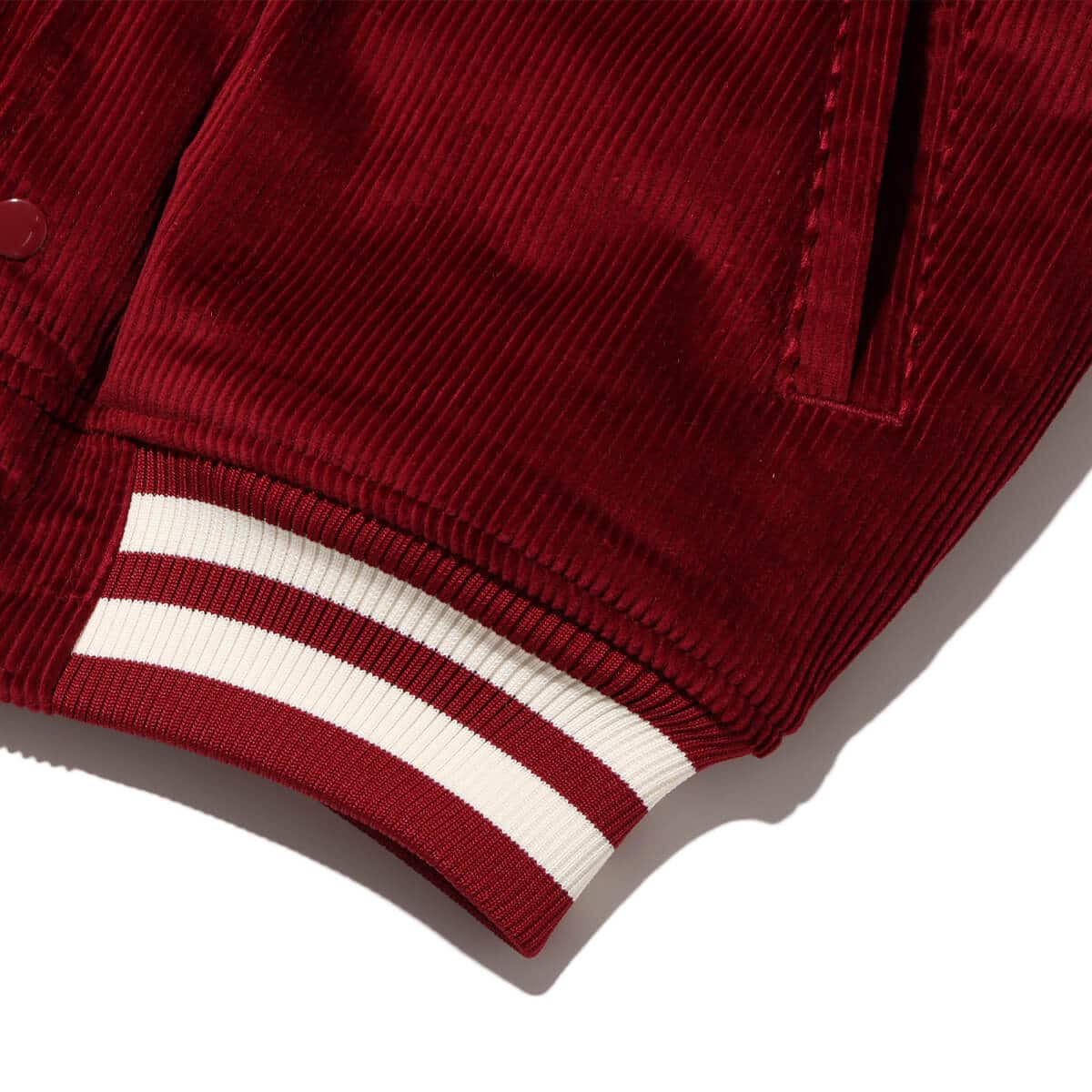 Mitchell & Ness COLLEGIATE VARSITY JACKET CBU RED 23FW-Iの画像