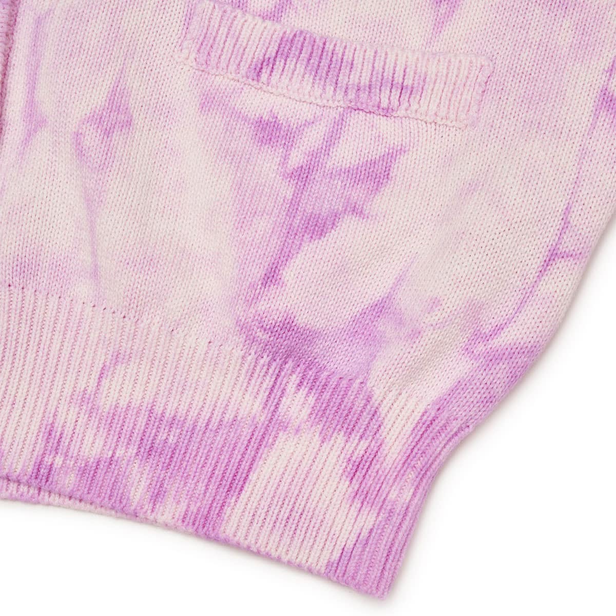NERDY Tie-Dyeing Cropped Cardigan LIGHT PURPLE 22SU-I