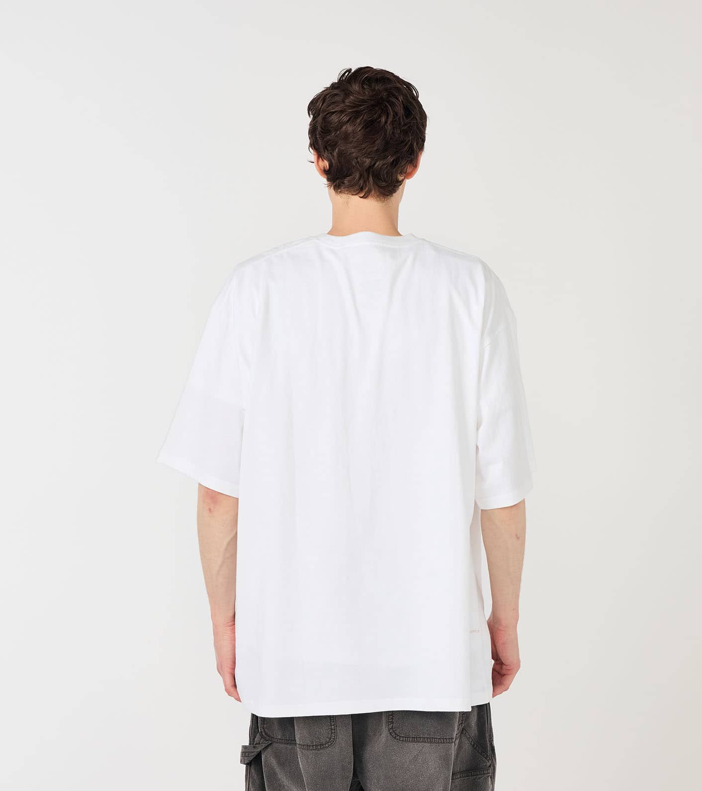 nanamica OOAL Graphic Tee Off Whiteの画像