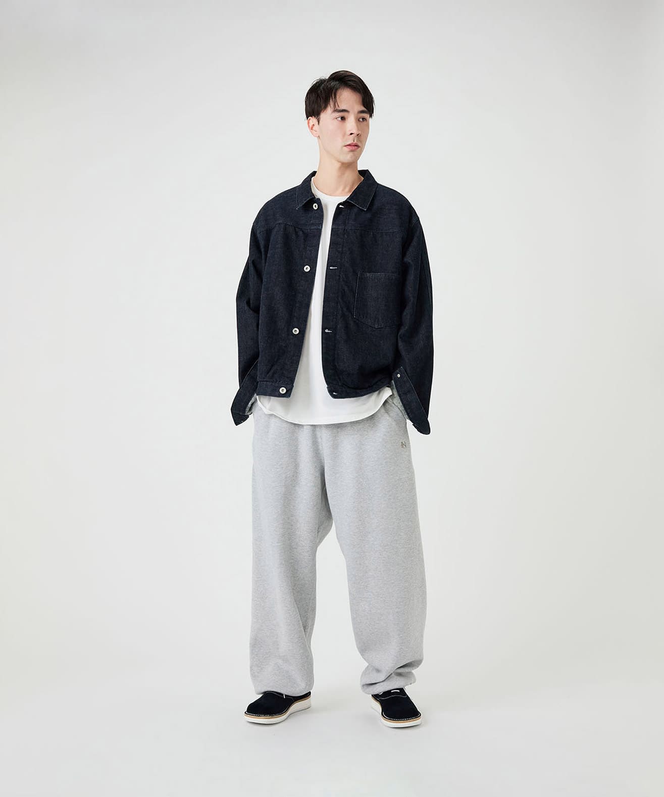 nanamica SWEAT PANTS H GRAYの画像