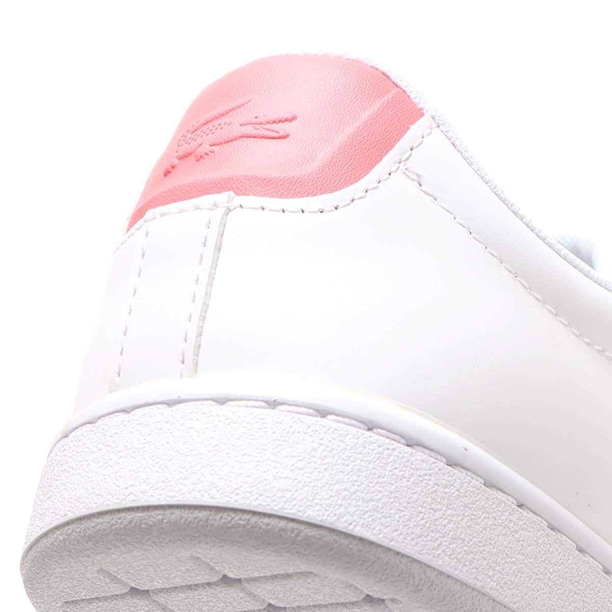 LACOSTE CARNABY EVO 0121 2 WHITE/DK.PINK 21FA-Iの画像