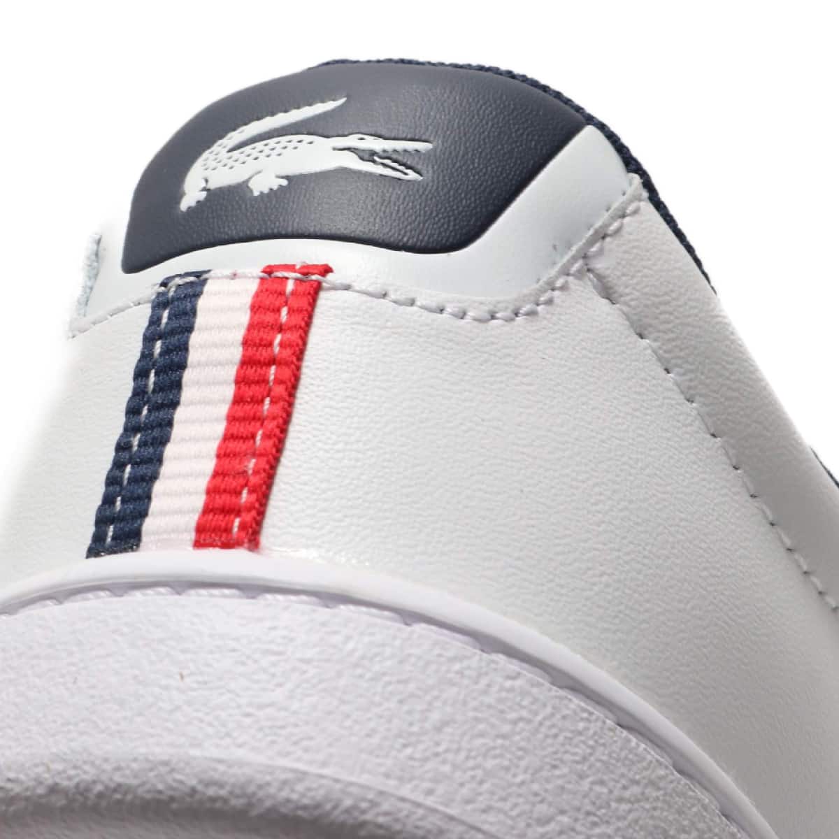 LACOSTE CARNABY EVO TRI 1 WHT/NVY/RED 20SP-Iの画像