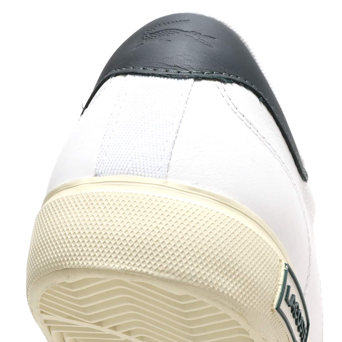 LACOSTE POWERCOURT 0721 WHT/DK GRN 22SU-Iの画像