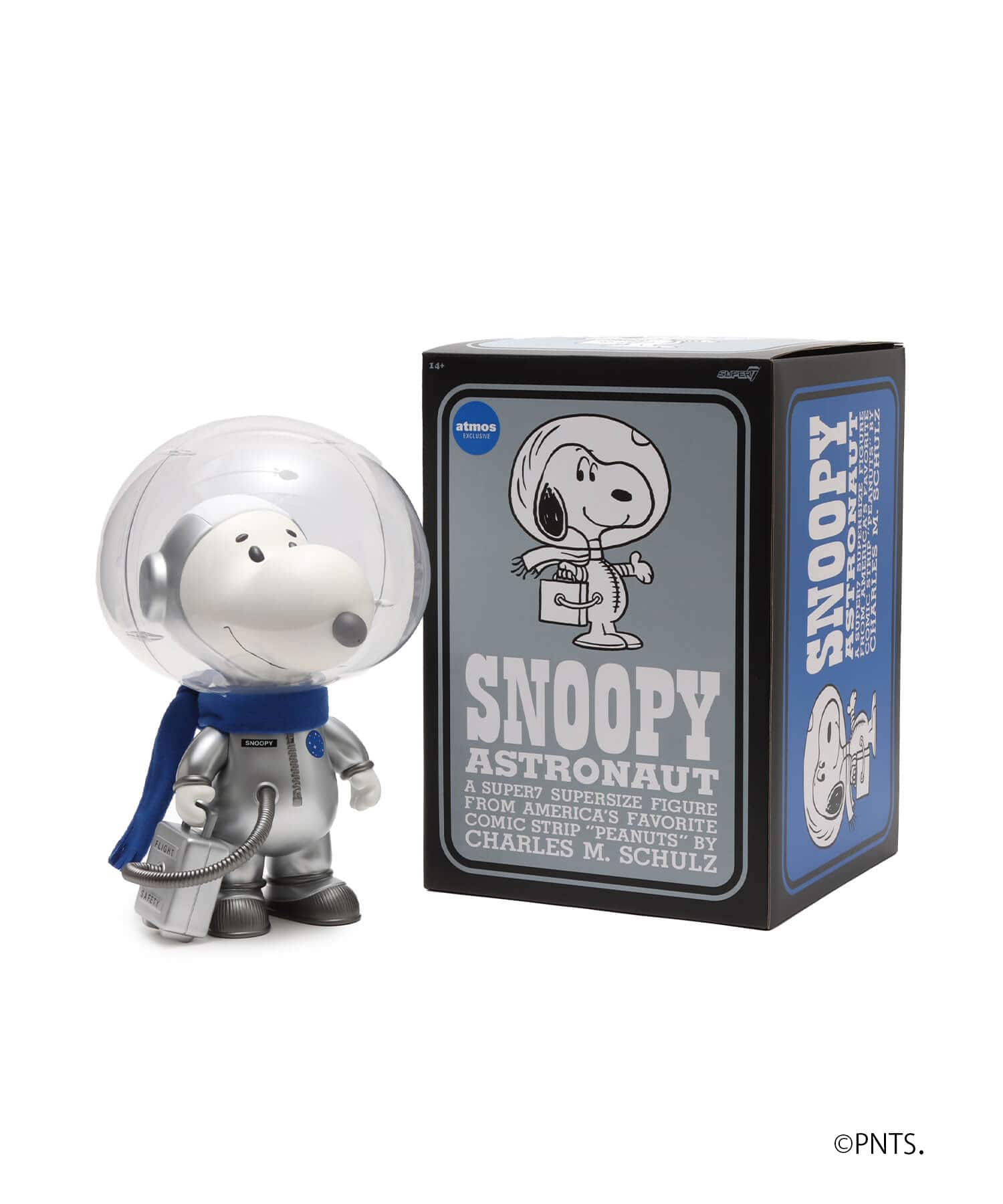 SUPER7 PEANUTS SUPERSIZE VINYL - SNOOPY (SILVER SPACESUIT) SILVERの画像