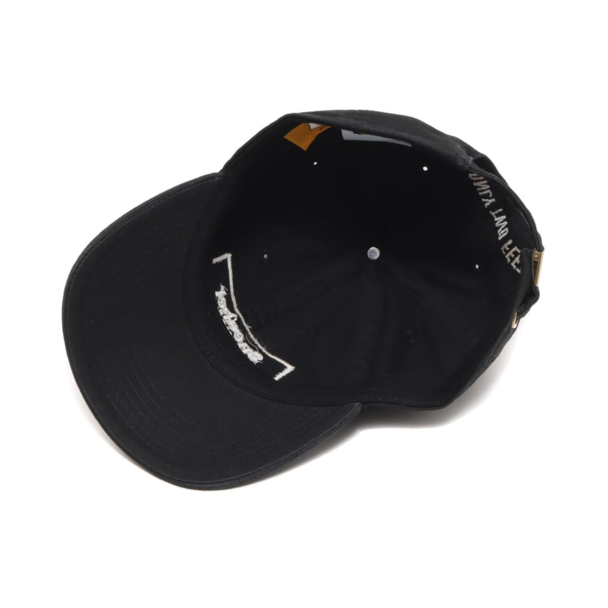 THE NETWORK BUSINESS × FR2 SNEAKER KILLS 6 PANEL CAP BLACK 21HO-I