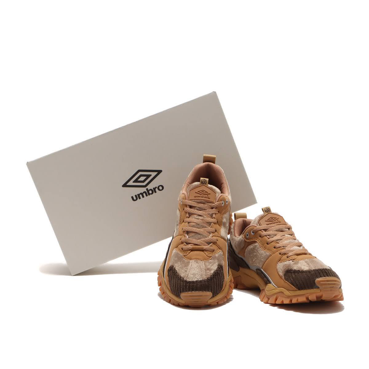 UMBRO x atmos x 24 KARATS BUMPY BROWN 21FA-S