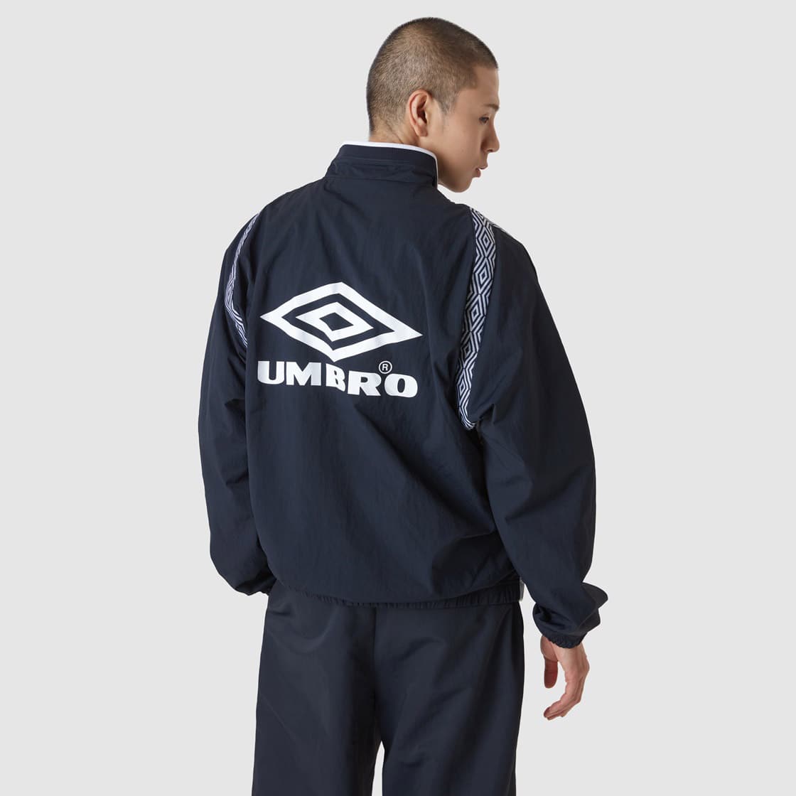 UMBRO HBL OG Woven Standneck Anorak ダークネイビー（アンブロ