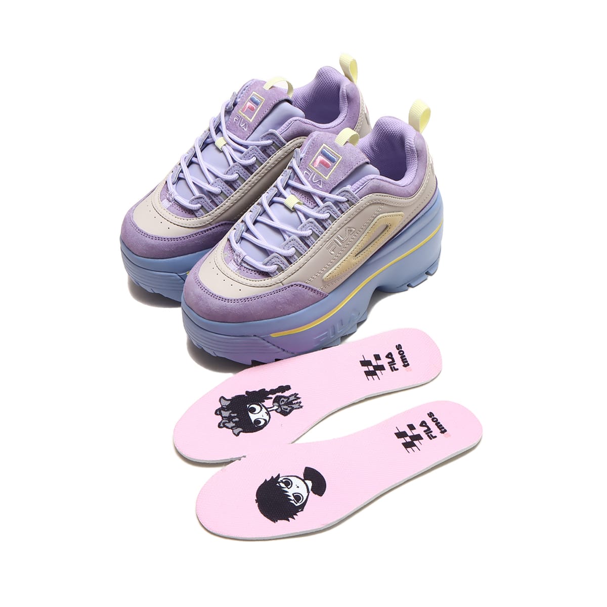 Colorful on sale fila disruptor