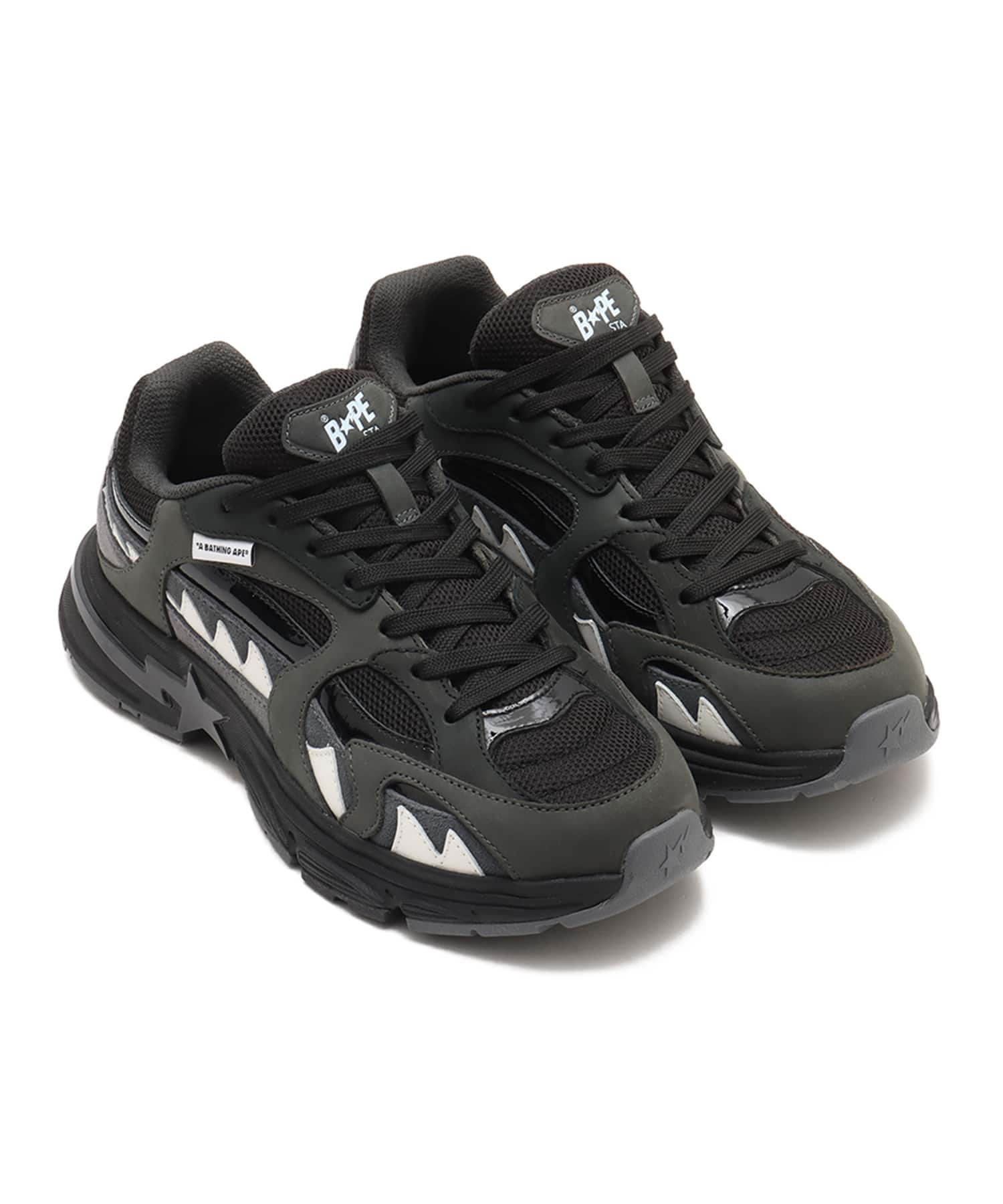 A BATHING APE SHARK STA BLACKのメイン画像