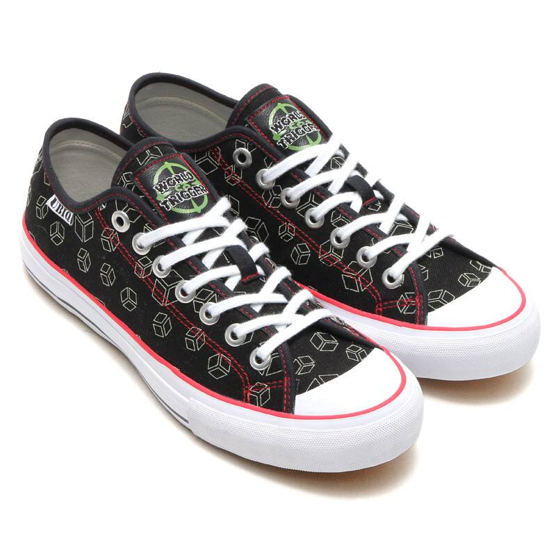 UBIQ BLACK TRIGGER SNEAKERS -YUMA model BKACK/GROW IN THE DARK のメイン画像