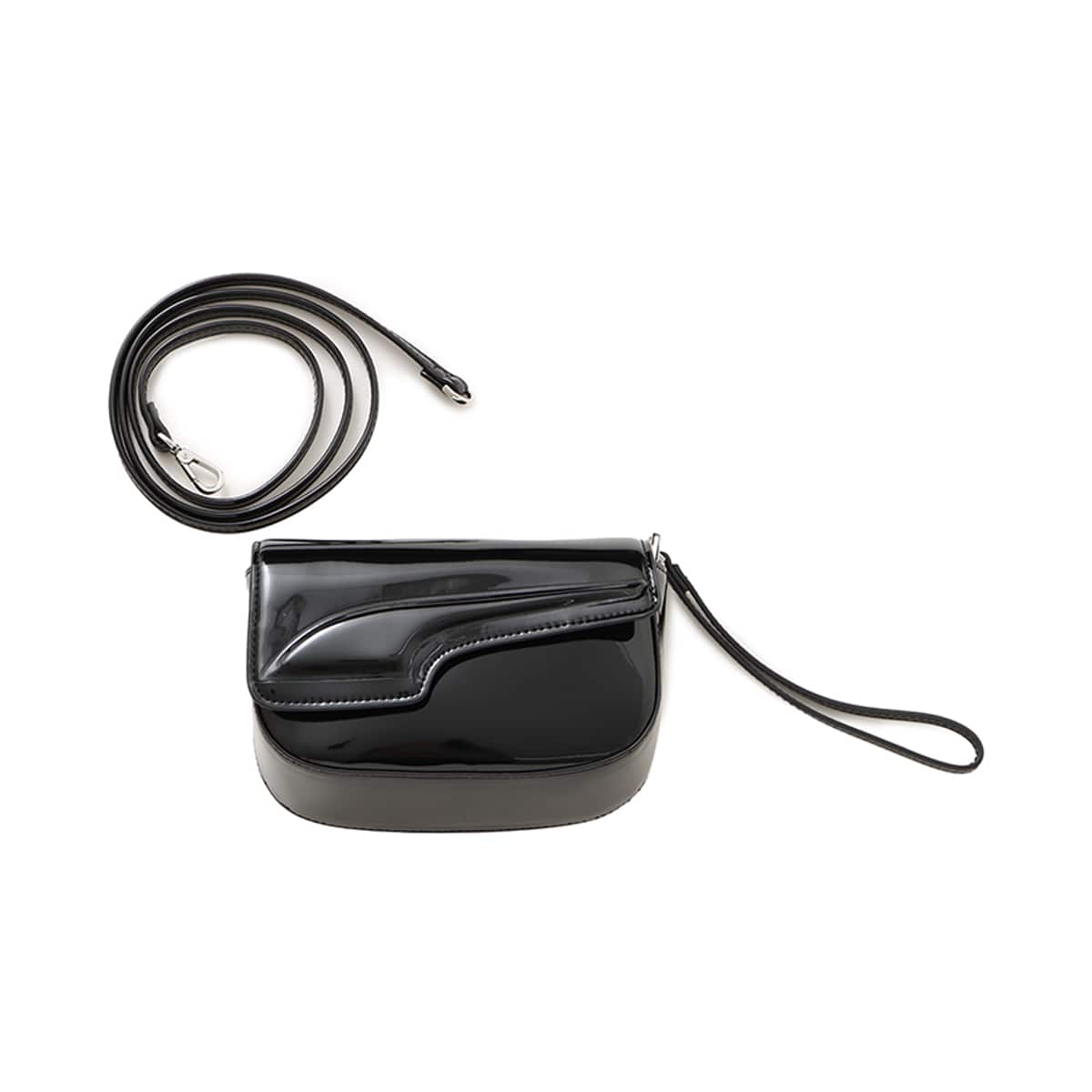 PUMA FS. MINI HOBO BAG PUMA BLACKのメイン画像