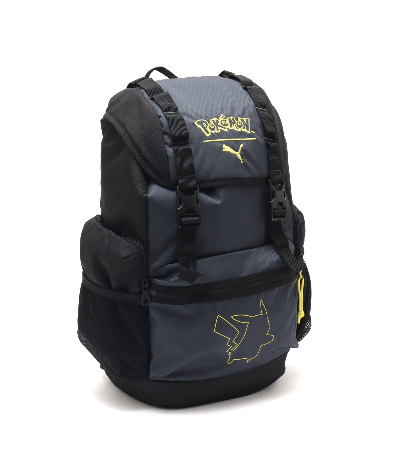 PUMA X POKEMON BACKPACK PUMA BLACK-STRONG GRAYのメイン画像