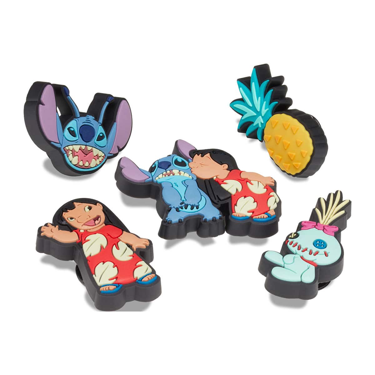 crocs Disney Lilo and Stitch 5 Pack MULTI 23SS-Iのメイン画像