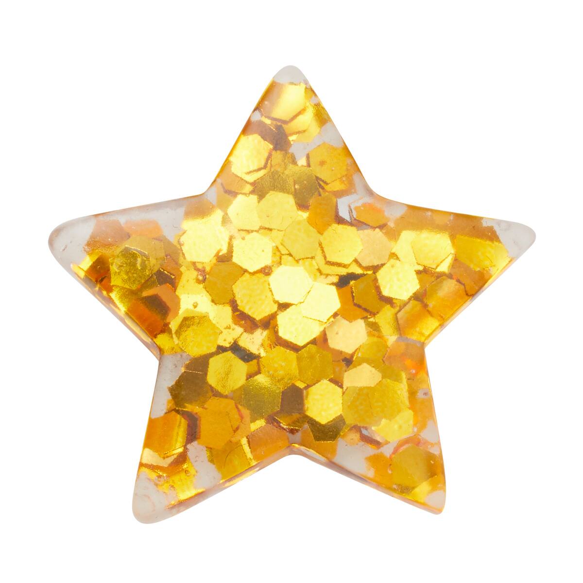 crocs Yellow Sparkly Star MULTI 23SS-Iのメイン画像