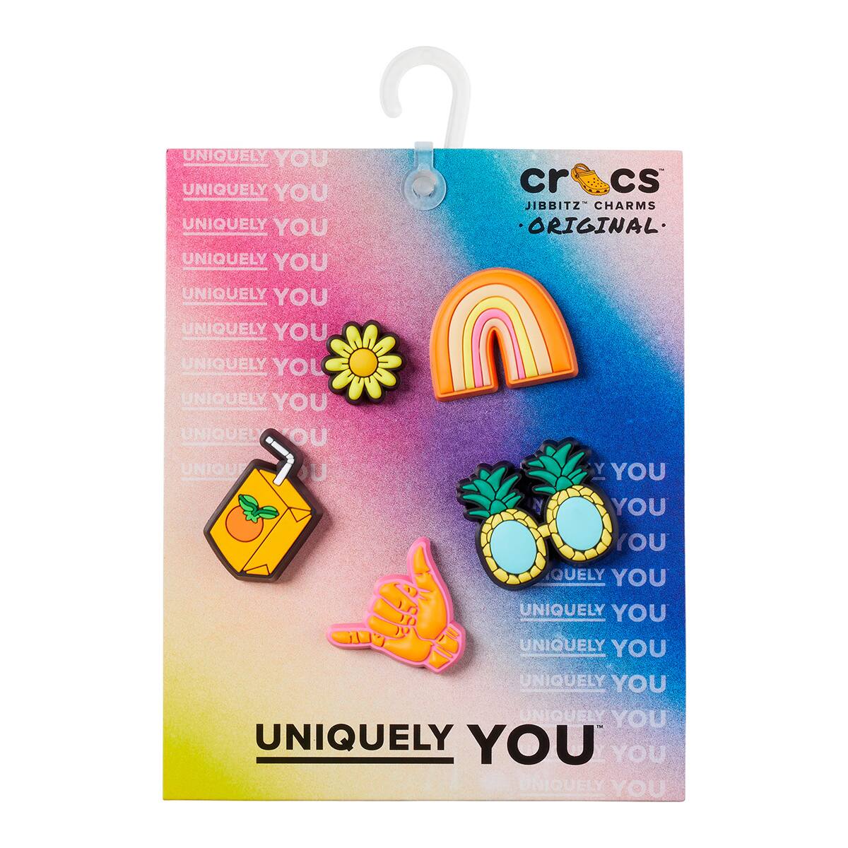 crocs Sunshine is Fine 5 Pack MULTI 23SS-Iのメイン画像