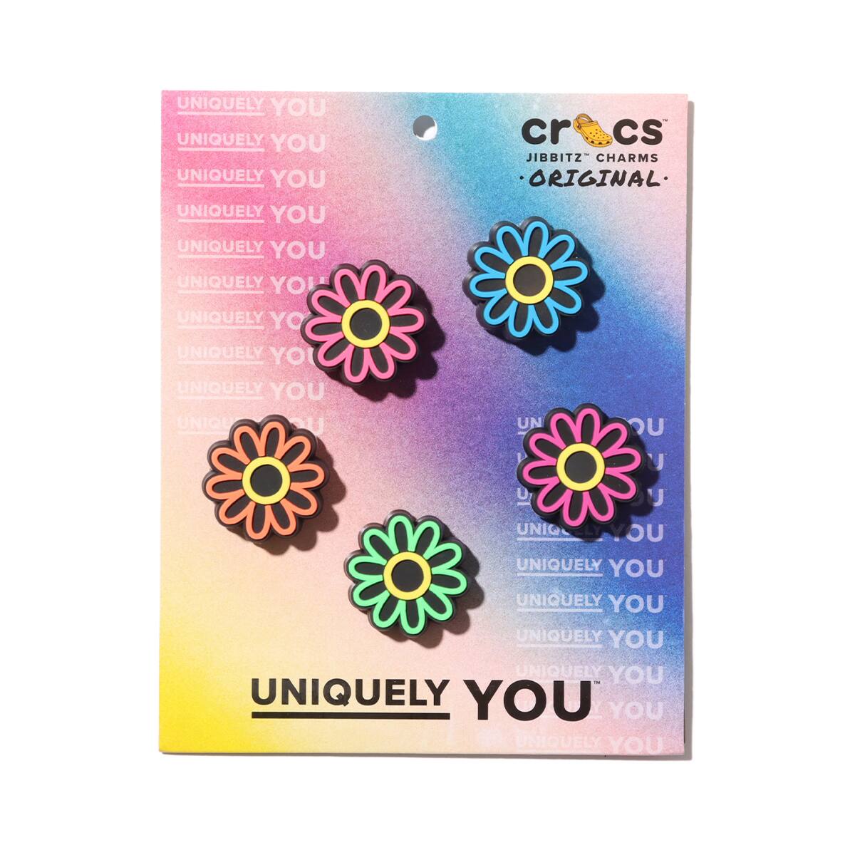 crocs Lights Up Daisy 5 Pack MULTI のメイン画像
