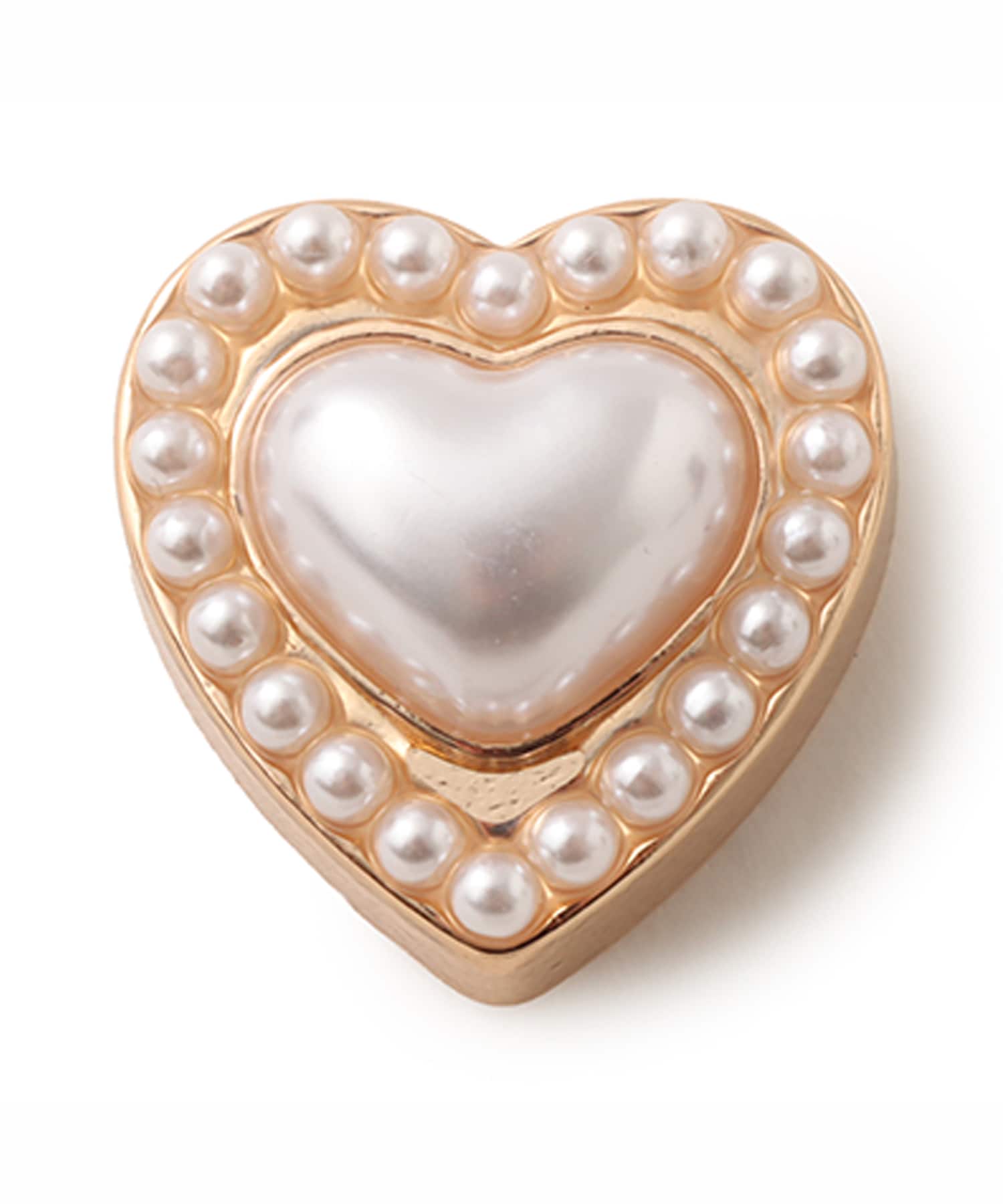 crocs Gold Pearl Heartのメイン画像