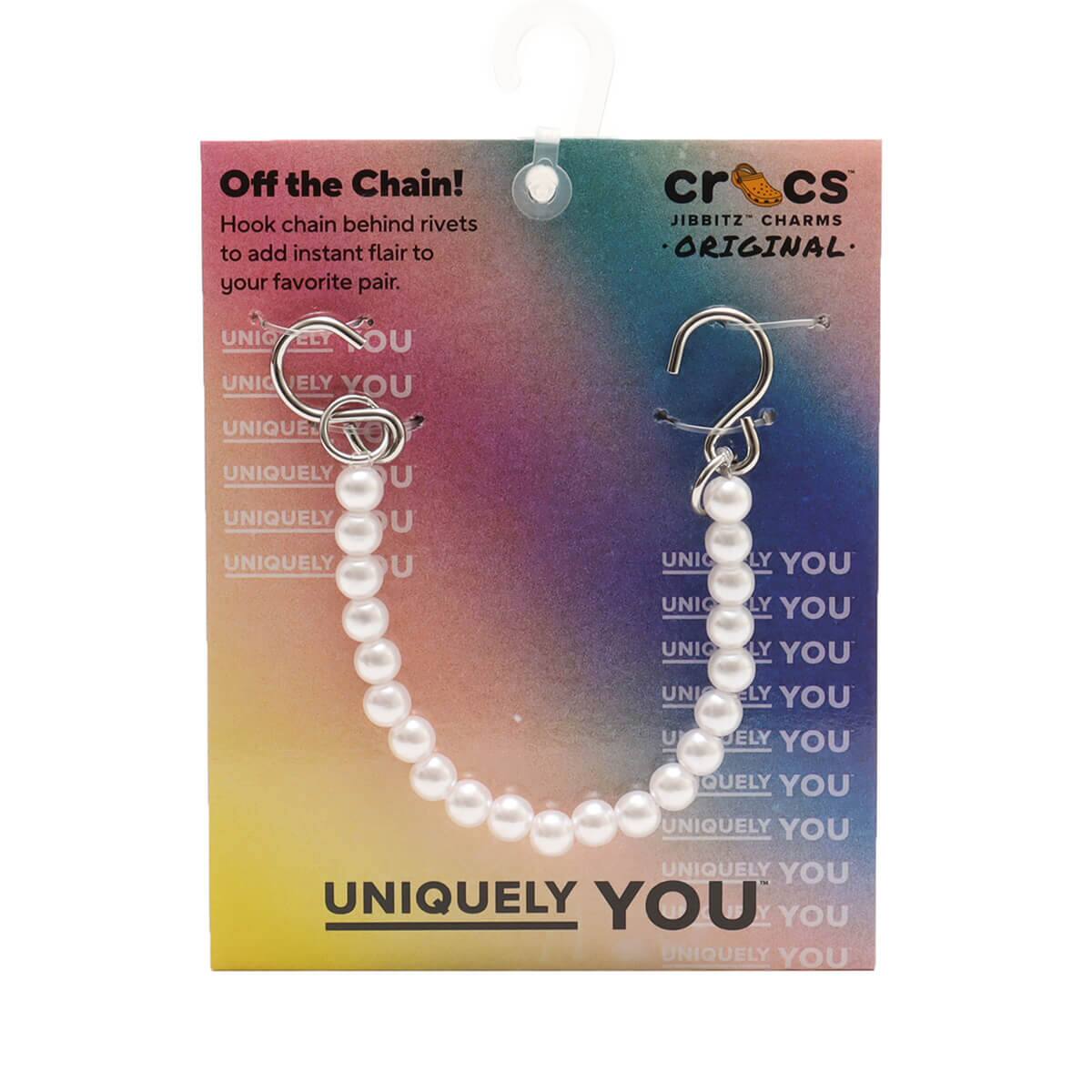 crocs Pearl Strap Chain MULTI のメイン画像