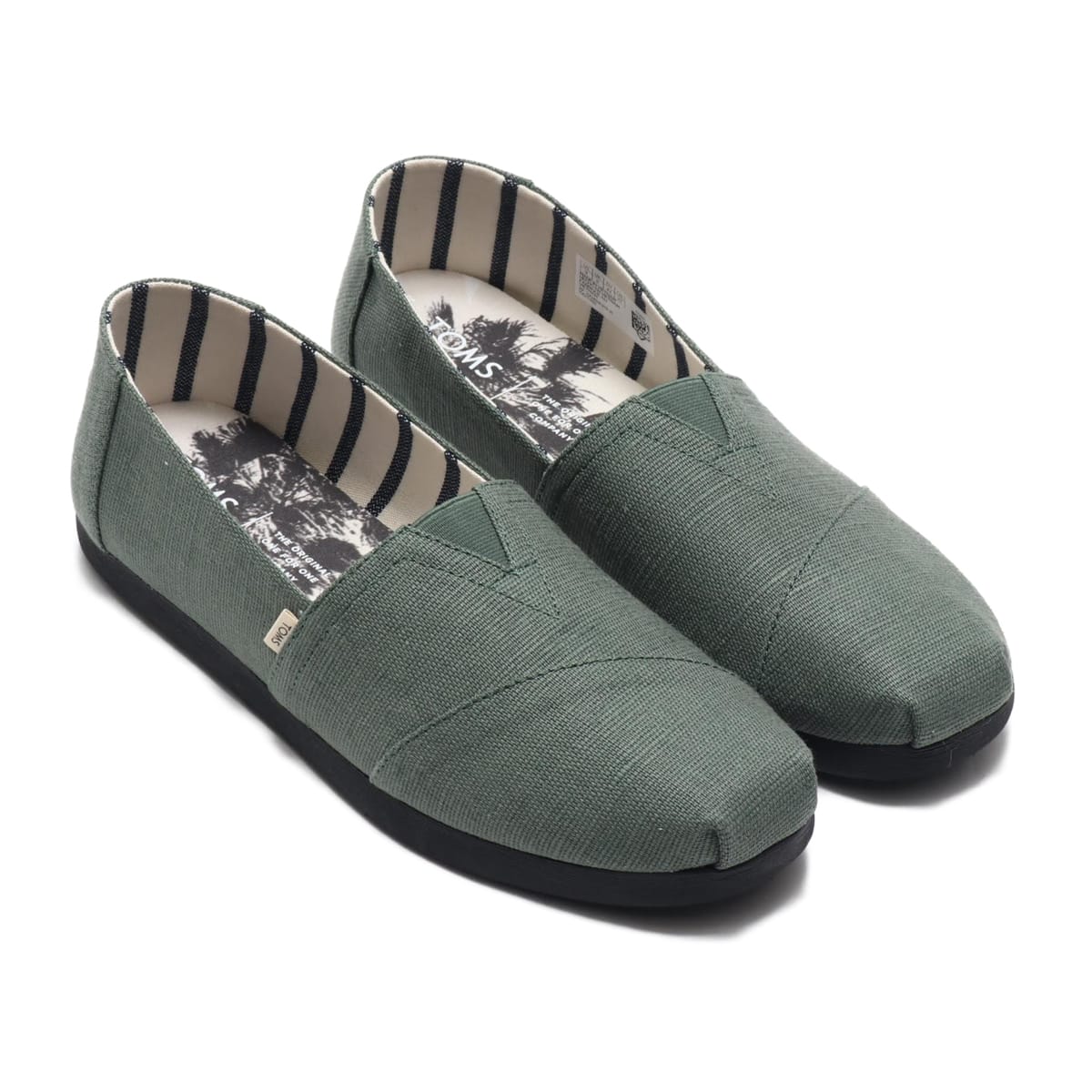 toms bonsai green heritage canvas