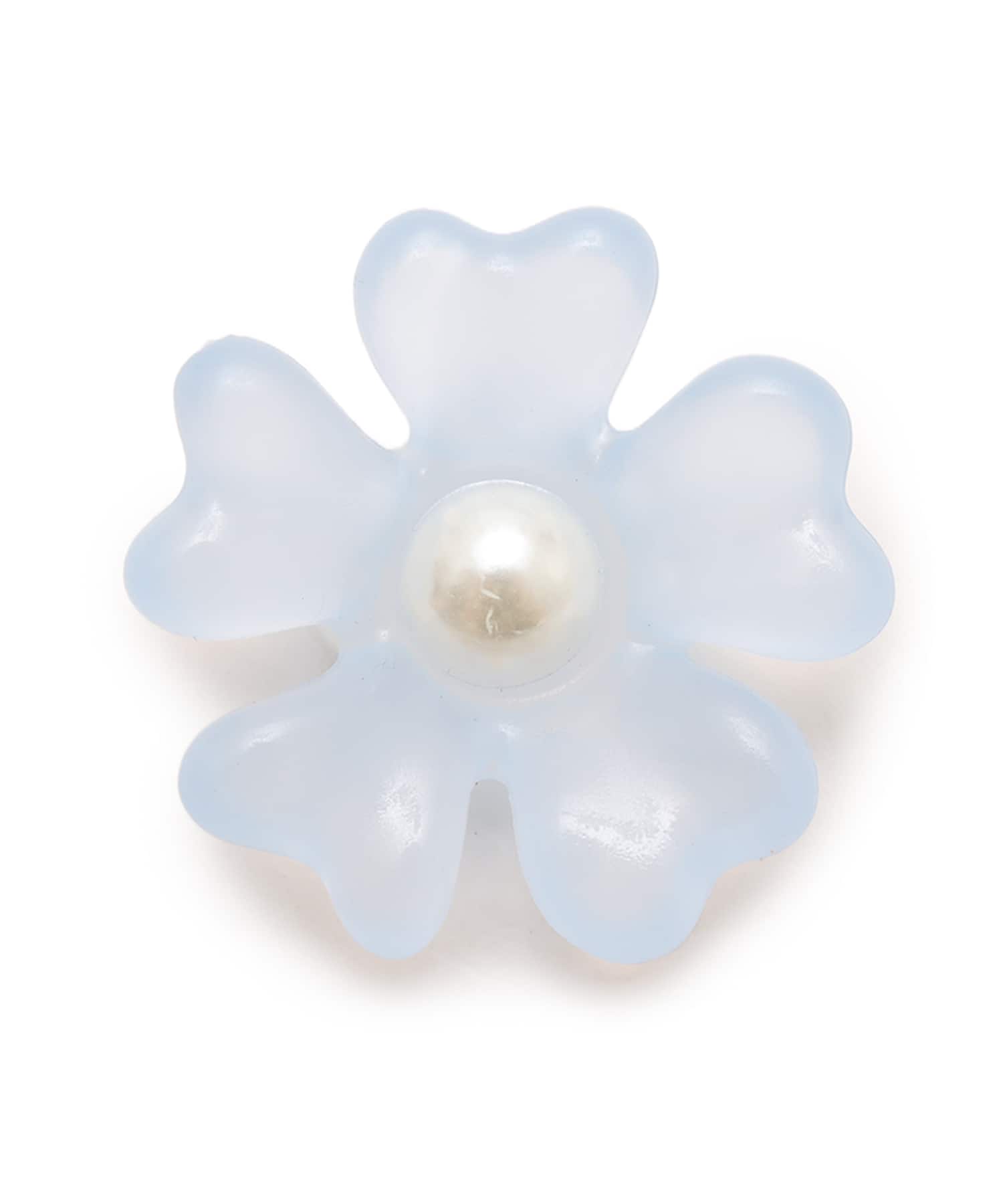 crocs Gray Matte Pearl Flower MULTIのメイン画像