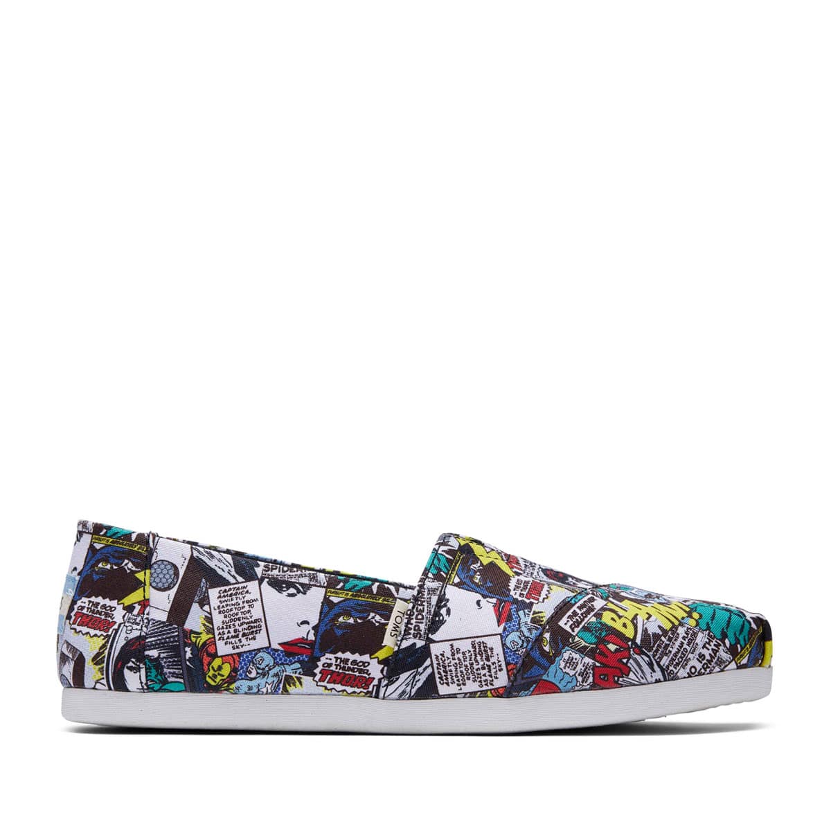 TOMS Marvel ALPARGATA 3.0 Multi Marvel Comic Pop Print 21FA-Iのメイン画像