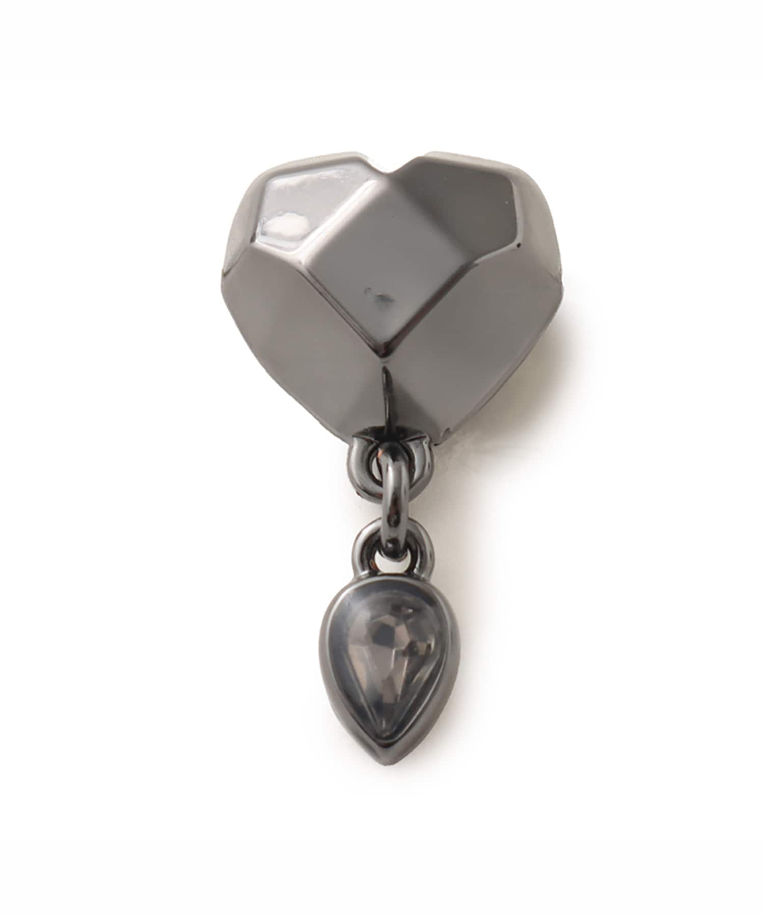 crocs Punk Gunmetal Heartのメイン画像