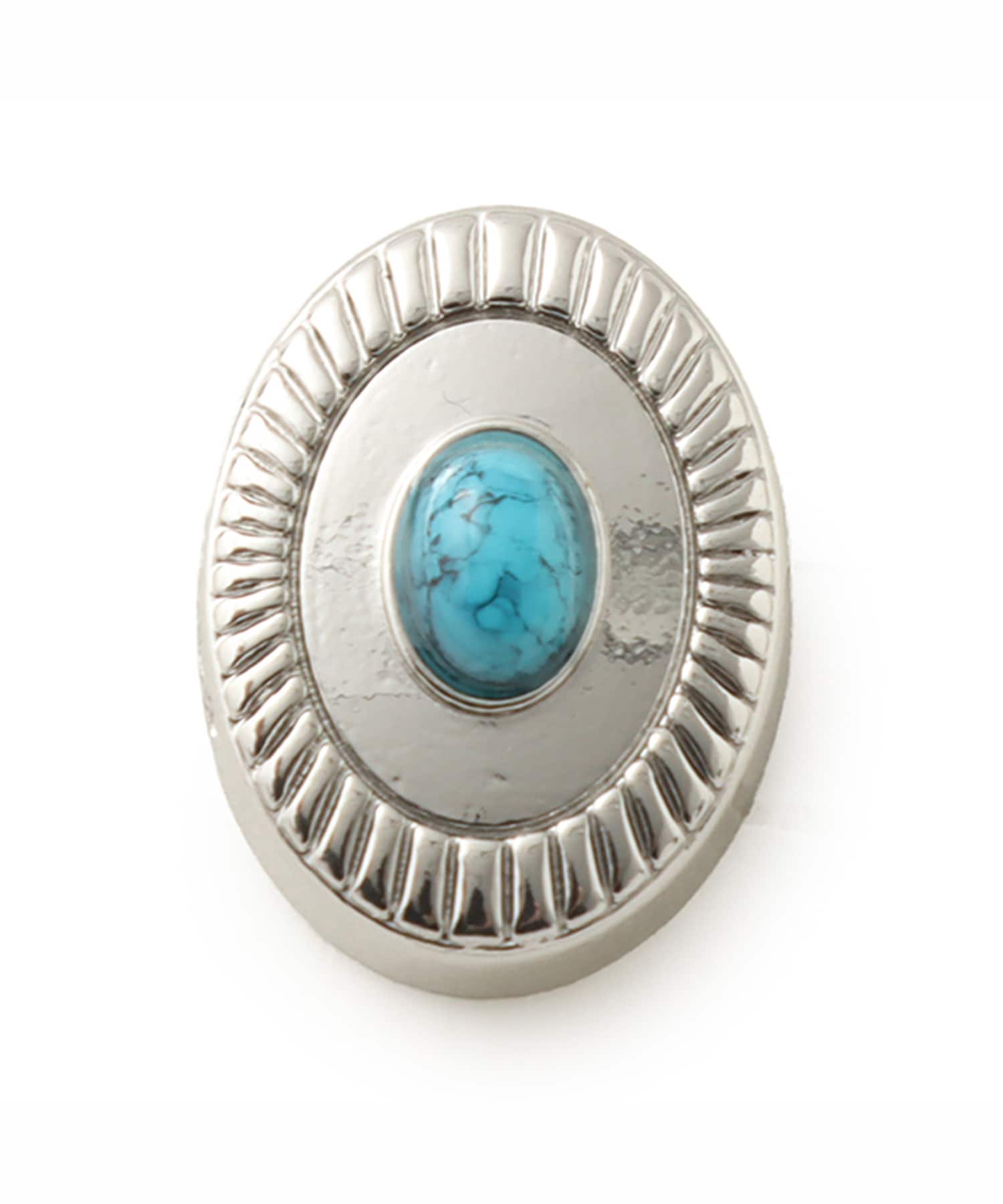 crocs Silver Turquoise Emblemのメイン画像