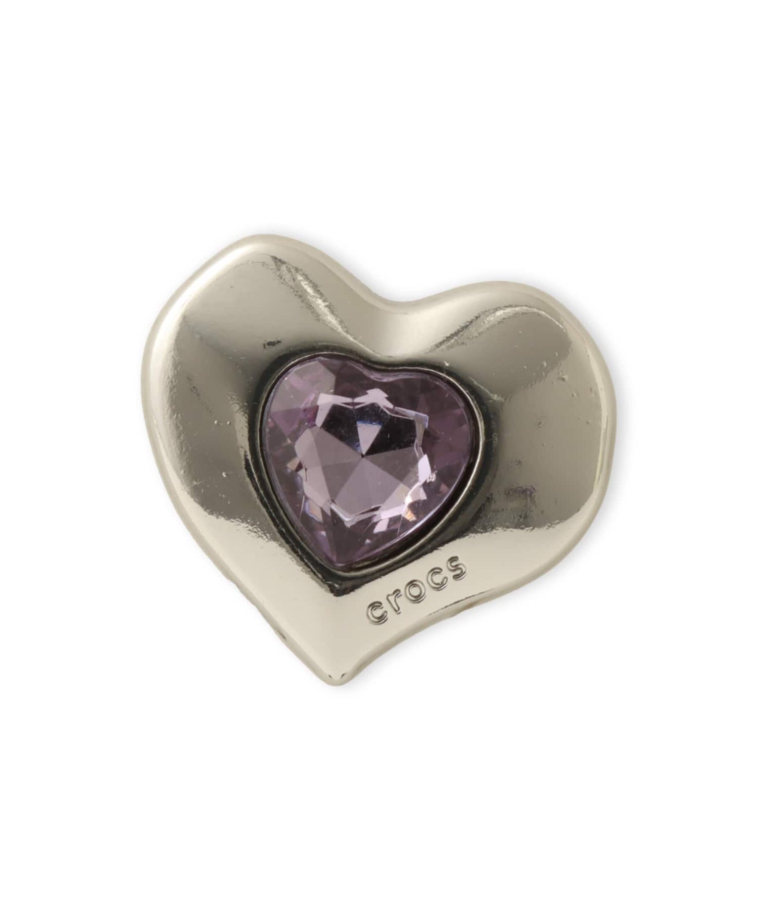 crocs SilverandPurple SMT Gem Heartのメイン画像