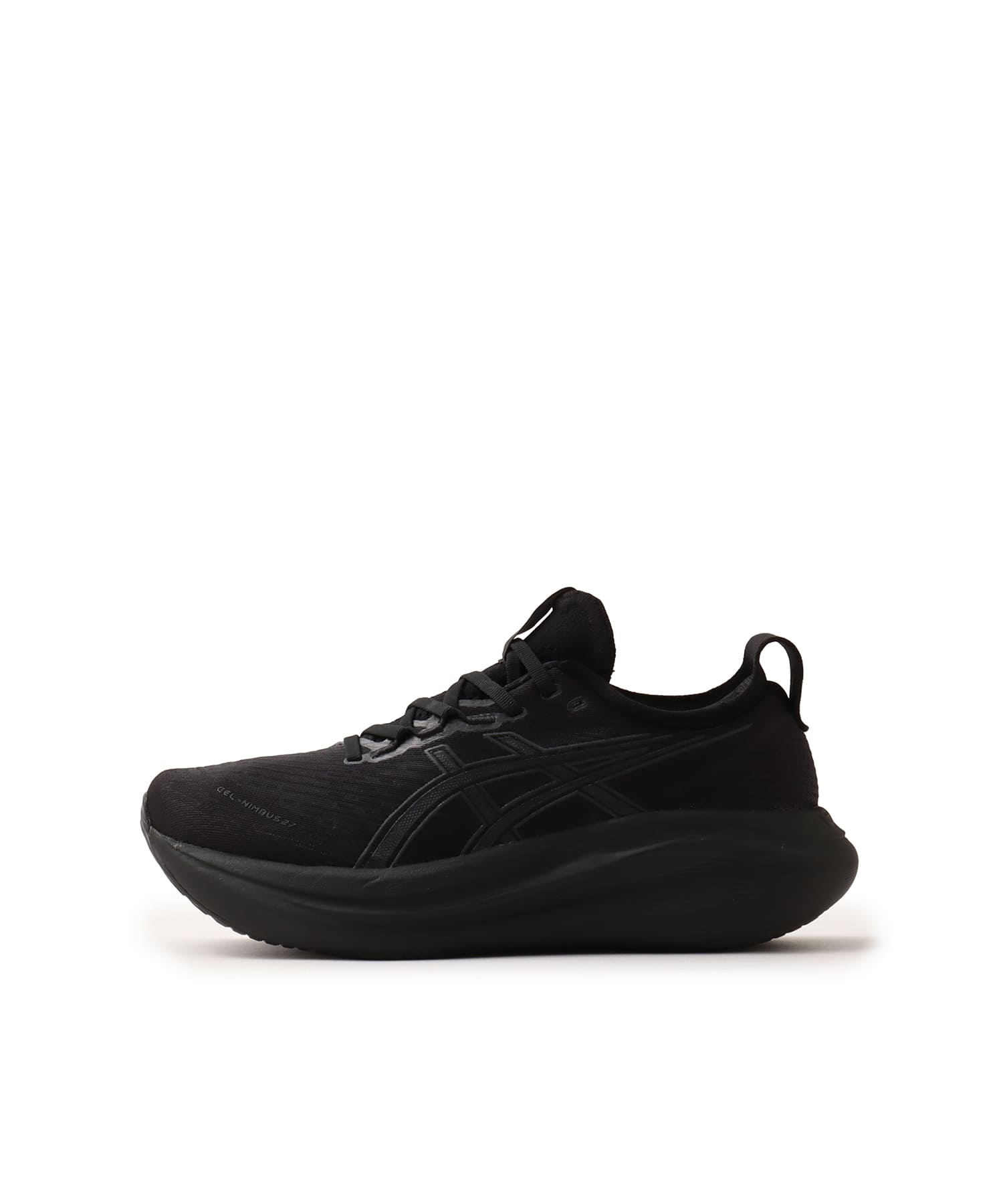 asics GEL-NIMBUS 27 BLACK/GRAPHITE GREYのメイン画像