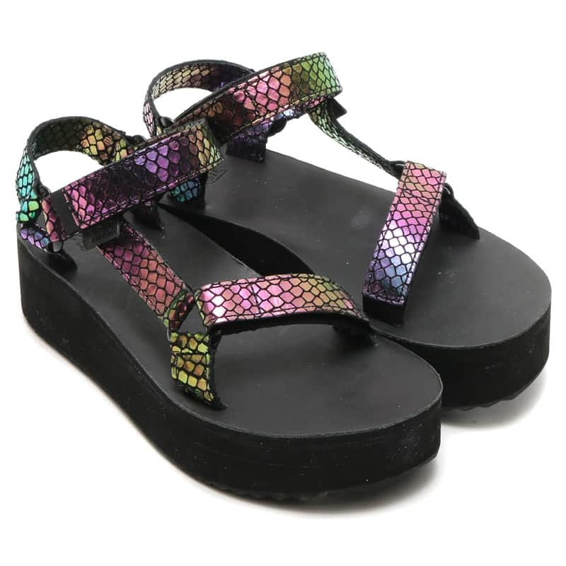 teva iridescent sandals