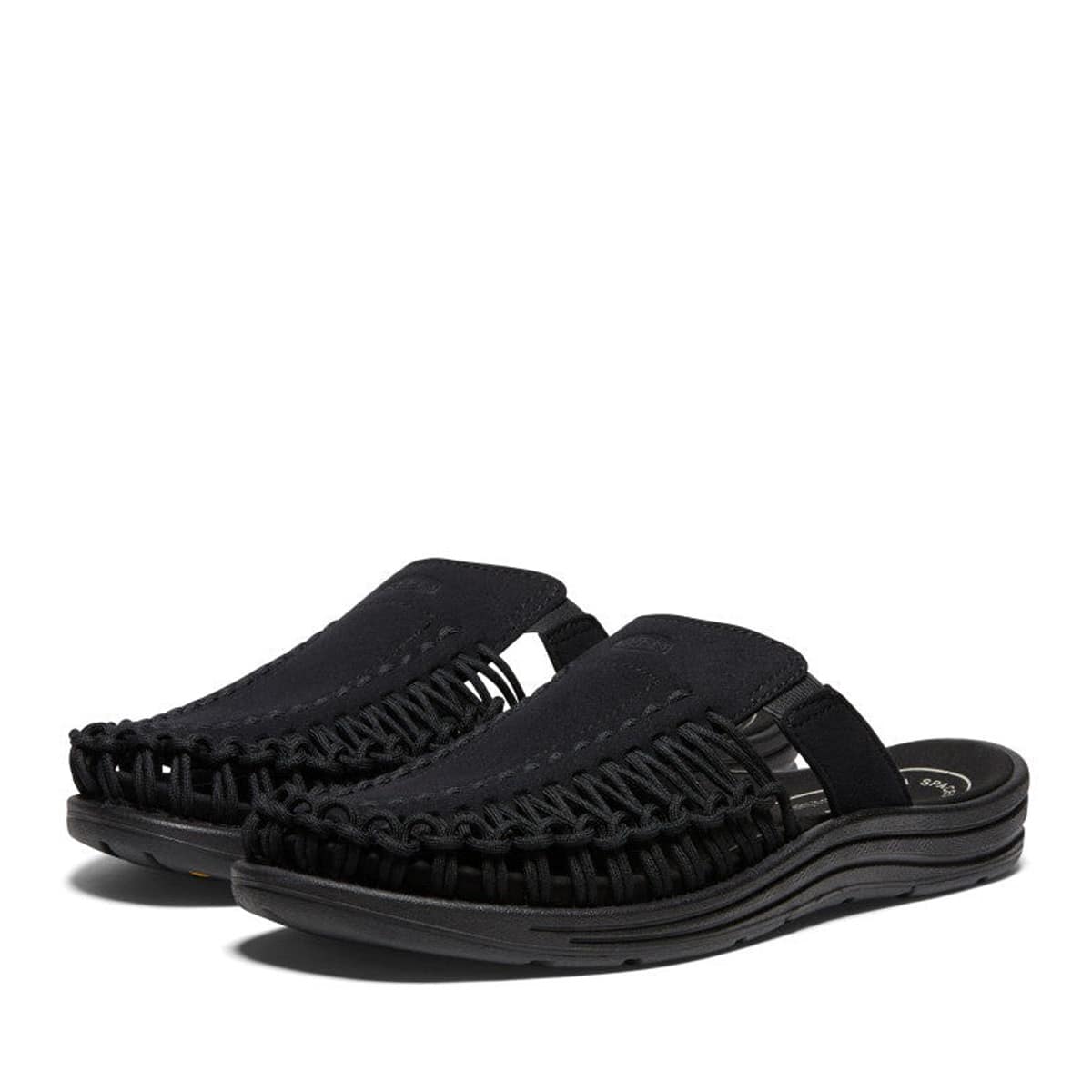KEEN UNEEK II SLIDE BLACK/BLACK 24SS-Iのメイン画像
