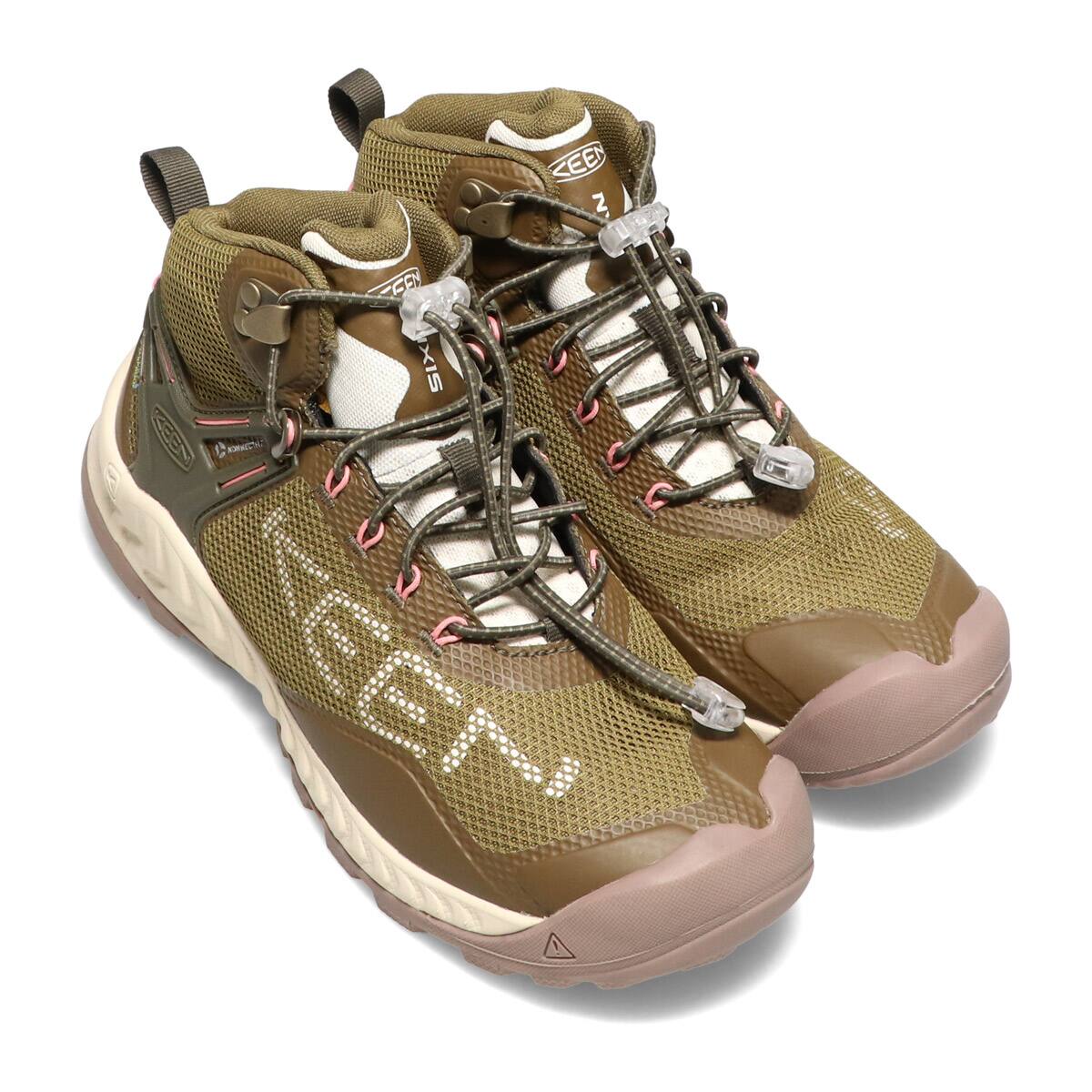 KEEN NXIS EVO MID WP OLIVE DRAB/BIRCH 21FW-I