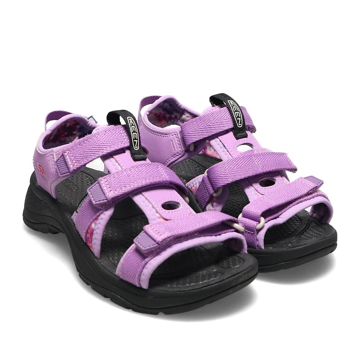 KEEN ASTORIA WEST OPEN TOE Tye Dye / Purple 22SS-Iのメイン画像