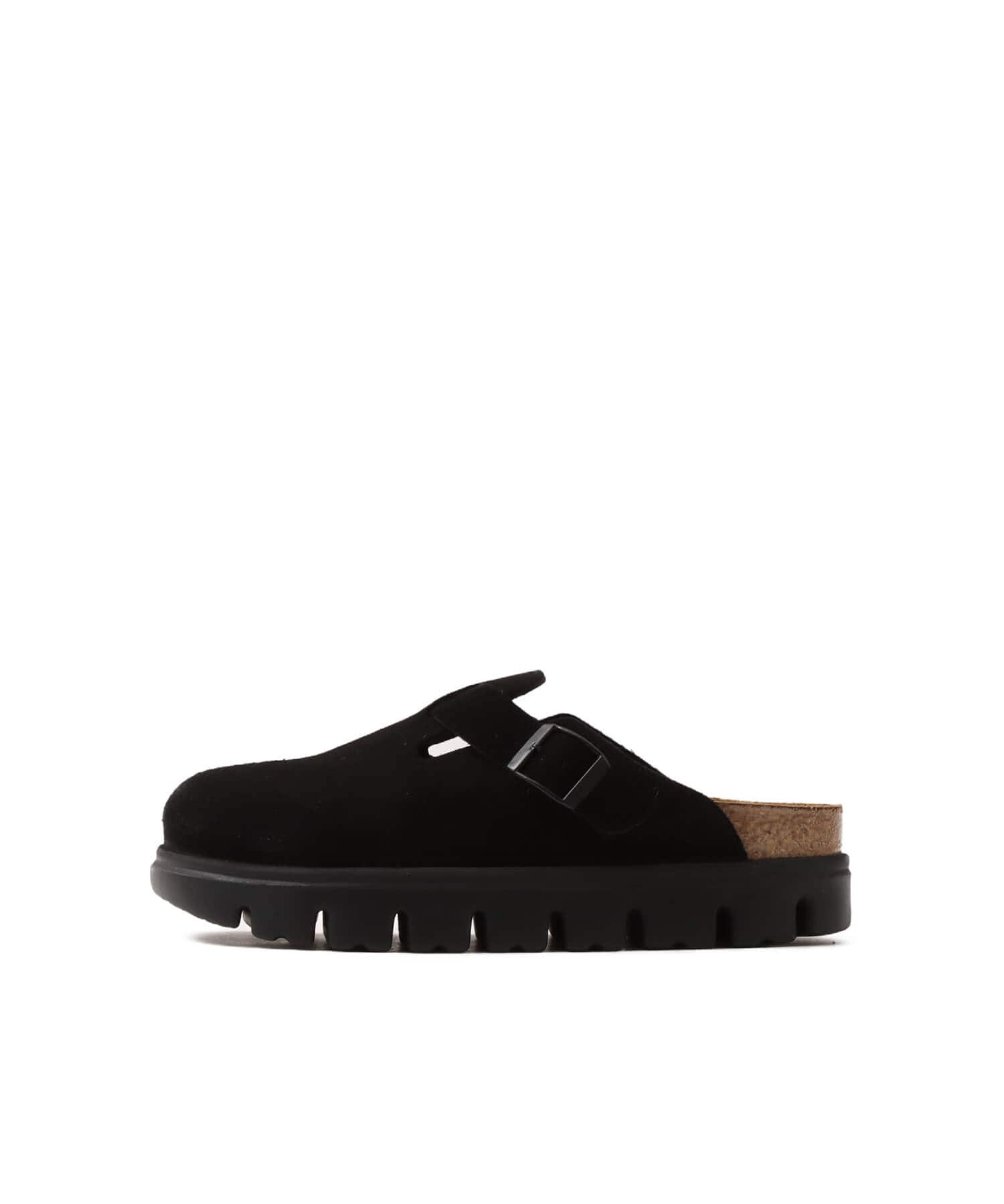BIRKENSTOCK BOSTON CHUNKY LEVE BLACK/BLACK BLACKのメイン画像