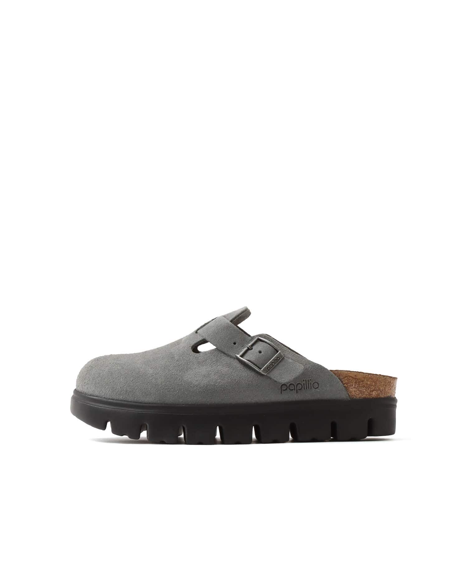 BIRKENSTOCK BOSTON CHUNKY LEVE BASALT GRAY/ BLACK BASALT GRAYのメイン画像