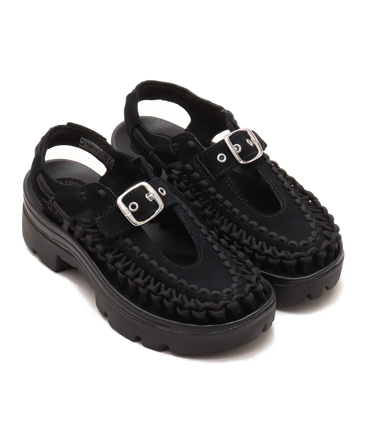 KEEN UNEEK PLT MARY JANE BLACK/BLACK（キーン ユニーク