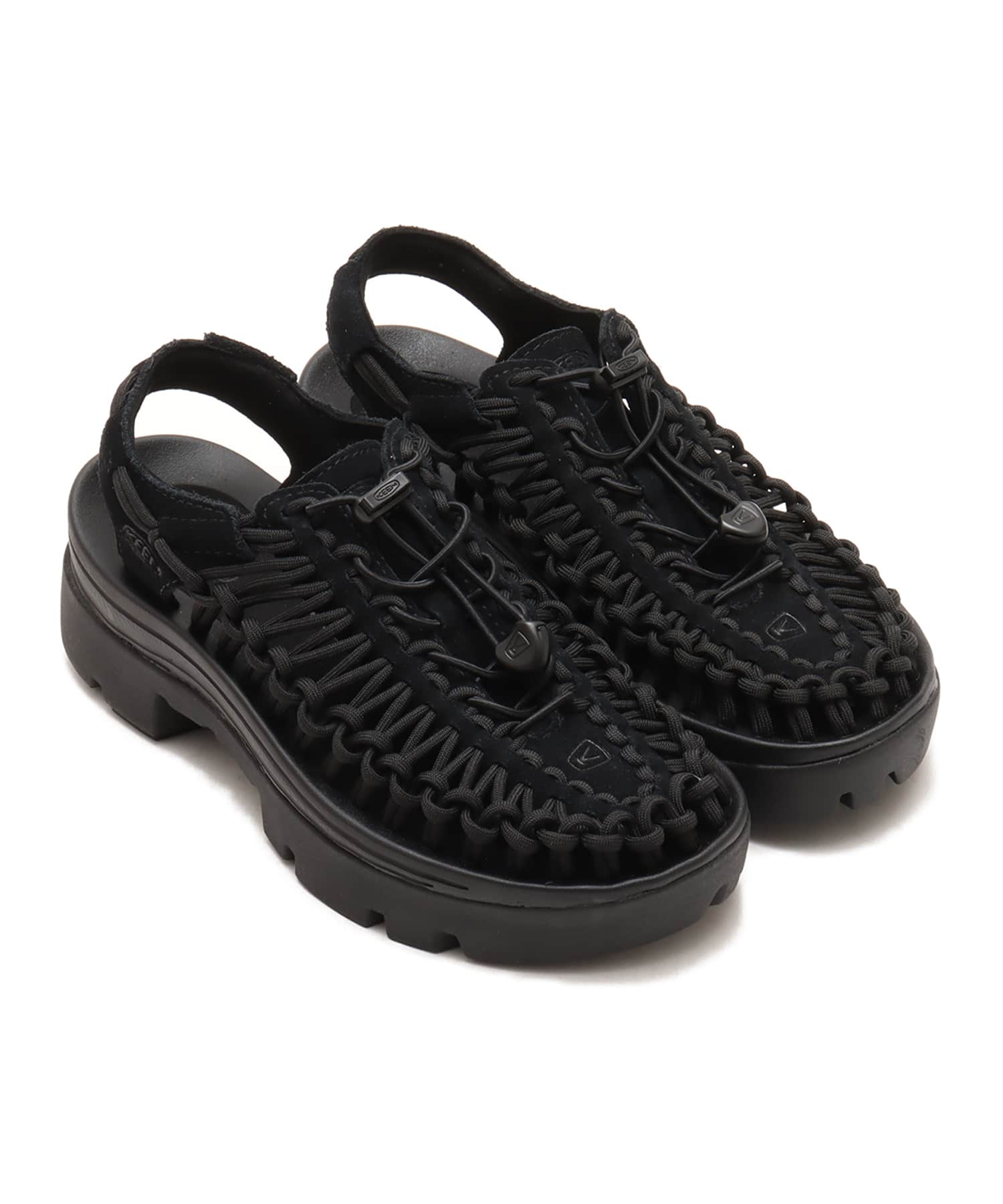 KEEN UNEEK PLT BLACK/BLACKのメイン画像