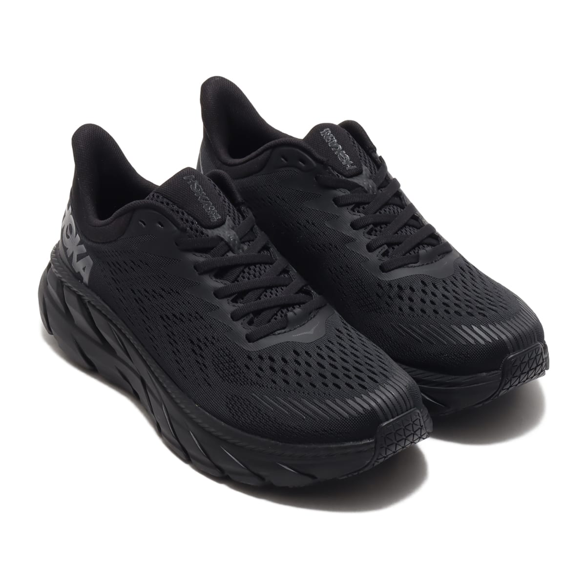 HOKA ONEONE CLIFTON 7 BLACK/BLACK 20FW-Iシューズ シューズ