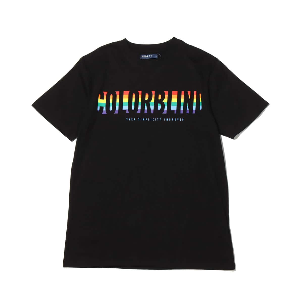 SVEA U. Colorblind Tee BLACK 20HO-Iのメイン画像