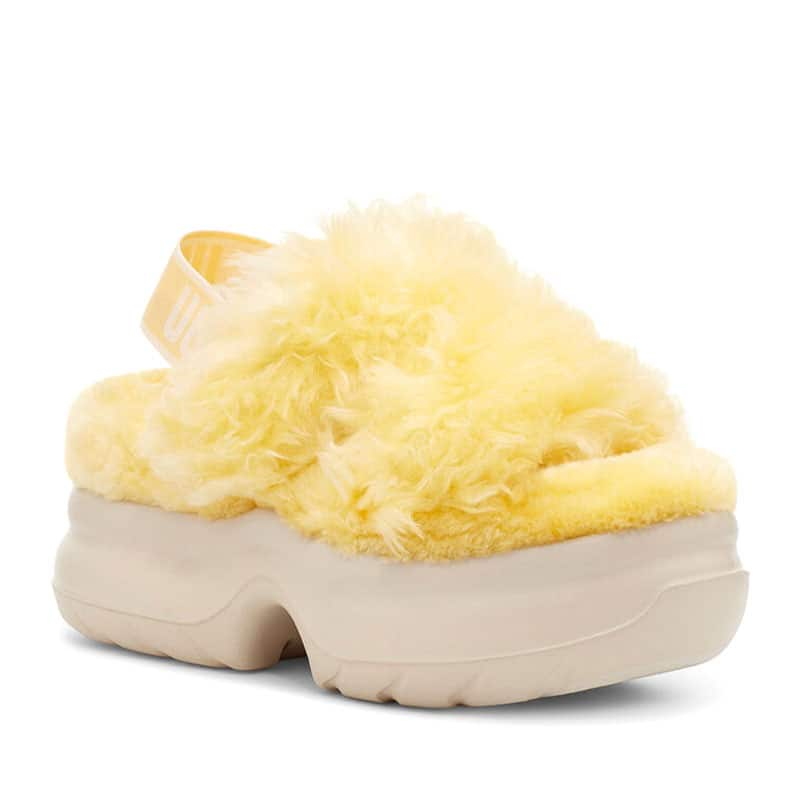 UGG Fluff Sugar Platform YELLOW 21SS-I