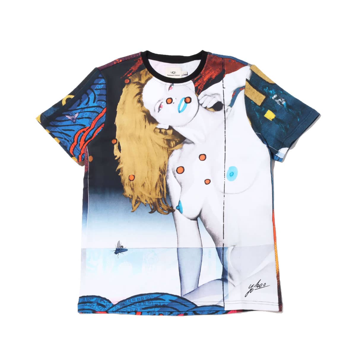 UGG x Yokoo Tadanori T-Shirts BLUE MULTI 20FW-S_photo_large