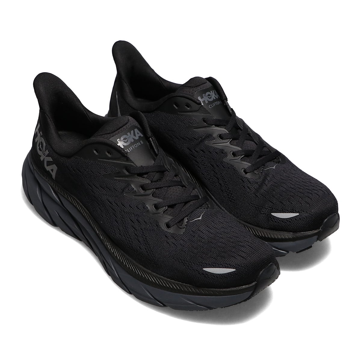 HOKA ONEONE CLIFTON 8 BLACK/BLACK 21FW-I