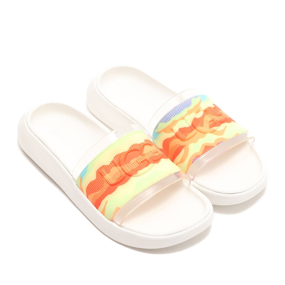 UGG W UGG SLIDE CALI COLLAGE RAINBOW STRIPE 21SS-I_photo_large