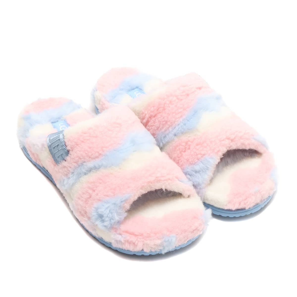 UGG M FLUFF YOU CALI COLLAGE POWDER STRIPE 21SS-I_photo_large